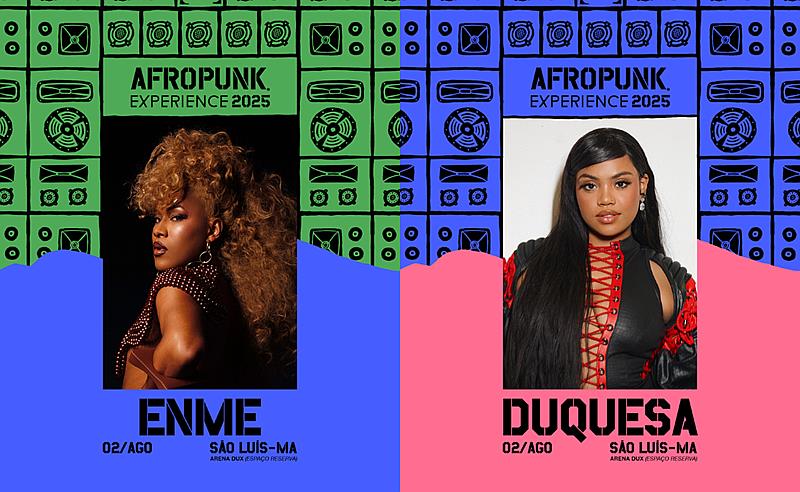 AFROPUNK Experience Maranhão anuncia Duquesa e ENME como novas atrações, ao lado de Mano Brown