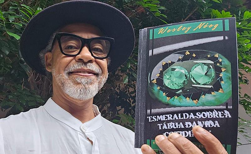 Multiartista Wesley Nóog lança livro na Bienal do Rio