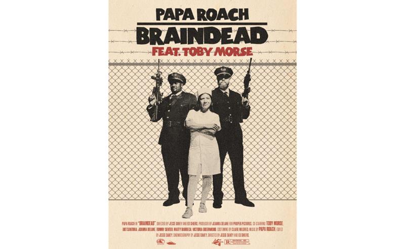 Papa Roach revela videoclipe do novo single “BRAINDEAD”