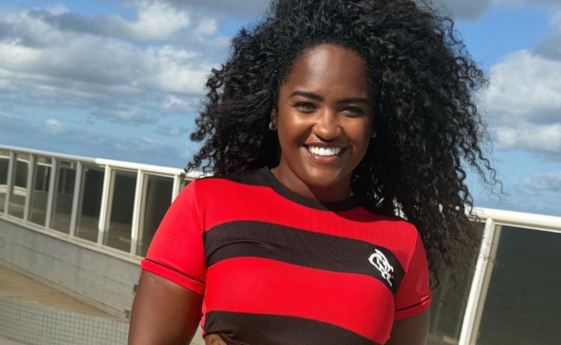 Yonna Galvão é eleita Musa do Flamengo e celebra conquista com paixão rubro-negra