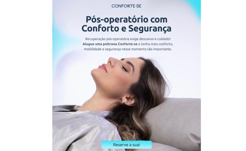 Aluguel de poltronas para pós-operatório em Colatina