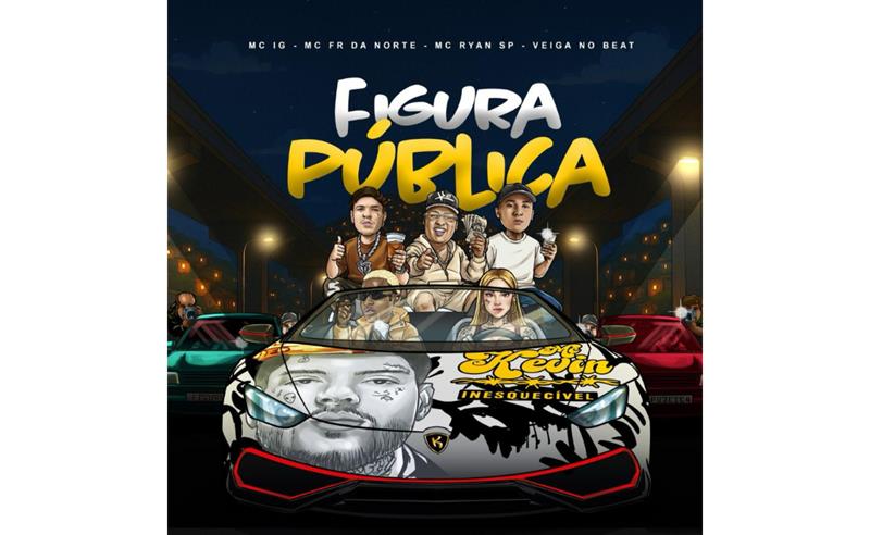 MC FR da Norte conquista Top 20 do Spotify com o single “Figura Pública” ao lado de MC Ryan SP e MC IG