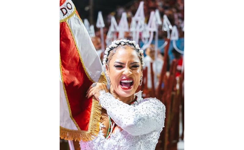 Rute Alves será homenageada do bloco Mulheres Brilhantes