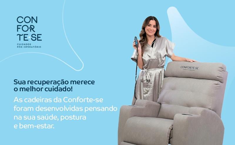Poltronas para locação de pós operatório em Poços de Caldas fortalecem recuperação domiciliar com mais conforto e segurança