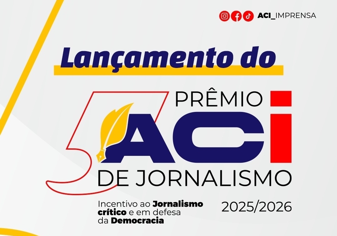 Lançamento do Prêmio ACI de Jornalismo será no dia 6 de maio no Comitê de Imprensa da Alece