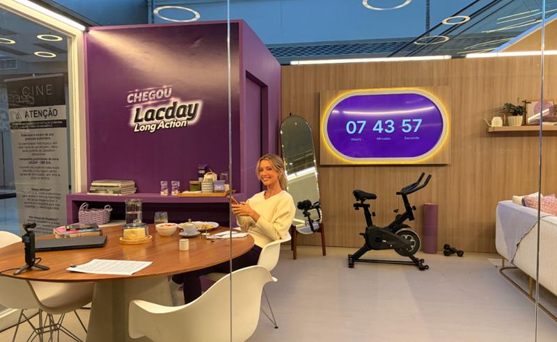 EMS promove campanha inovadora para anunciar o novo Lacday Long Action