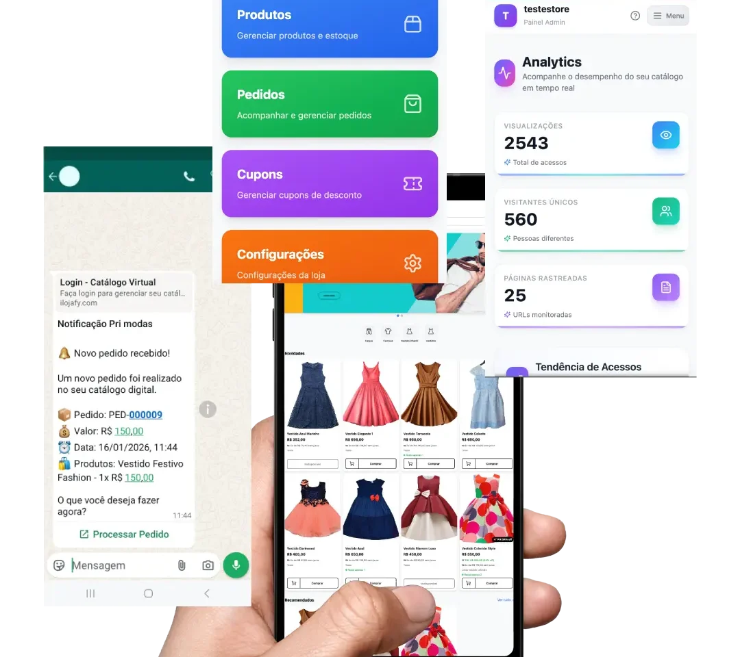 Vendas desorganizadas no WhatsApp: como um catálogo digital devolve controle às pequenas lojas