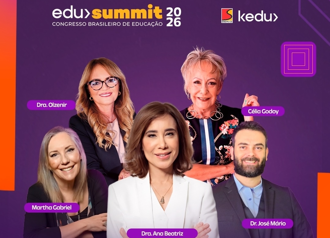 Vem aí o Edu Summit 2026: Grande encontro reúne referências nacionais e reforça o protagonismo do Nordeste no futuro da educação