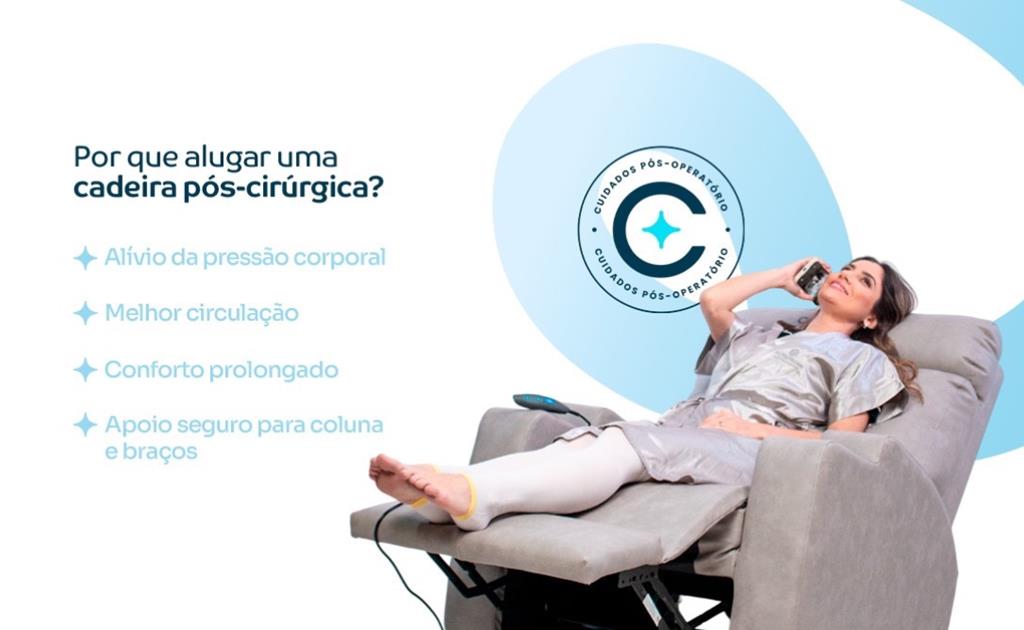Poltronas para locação de pós cirúrgico em Governador Valadares: Conforto e segurança na recuperação