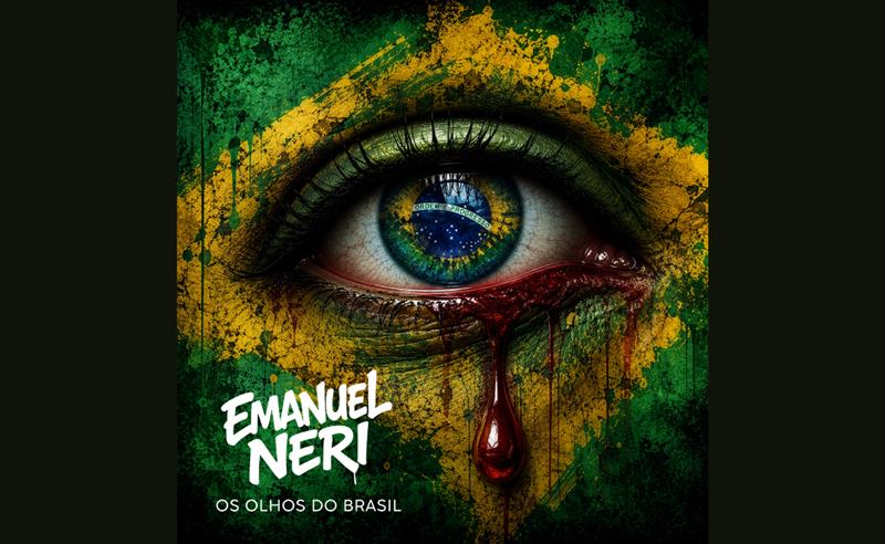 Emanuel Neri transforma indignação e esperança em rock no single “Os Olhos do Brasil”
