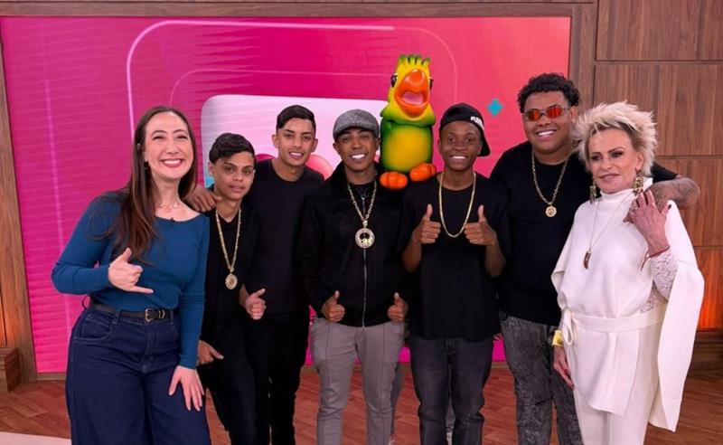 MC DR e Coral das Quebradas participam do Mais Você e ampliam projeção nacional