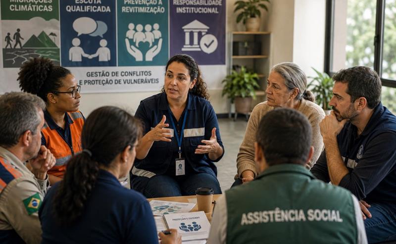 Curso gratuito sobre atendimento em desastres tem inscrição aberta para 2ª fase; alunos vão receber certificado de facilitador restaurativo