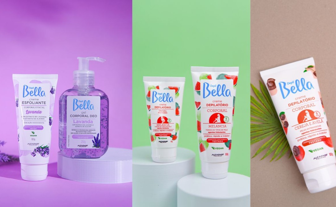 Depil Bella amplia os cuidados pós-depilação e a depilação em casa com oito lançamentos na Beauty Fair 2026