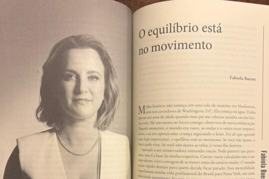 Fabíola Bueno, uma das autoras que participam do livro, relata sua experiência em Wall Street após os atendados