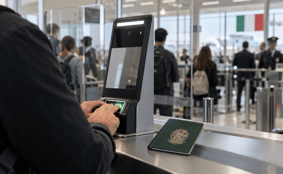 Itália pede mais prazo para concluir biometria nas fronteiras